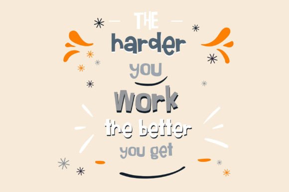 Right Side Up Font PNG with transparent background - Preview 3