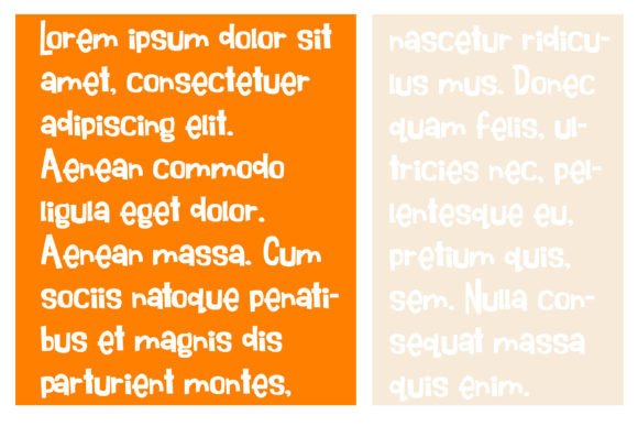 Right Side Up Font PNG with transparent background - Preview 4