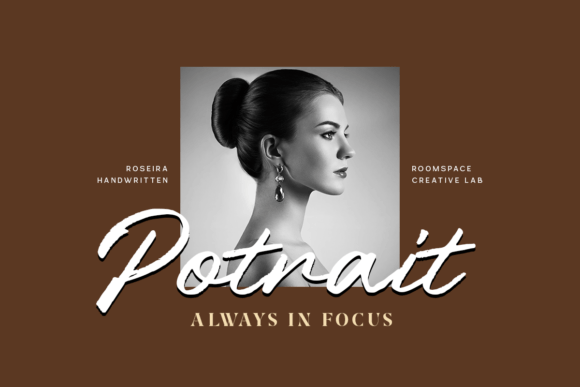 Roseira Font PNG with transparent background - Preview 1