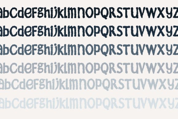 Scallopini Font PNG with transparent background - Preview 5