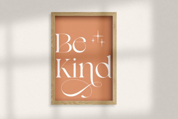 Shavina Elegance Font PNG with transparent background - Preview 4