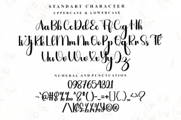 Smile School Font PNG with transparent background - Preview 4