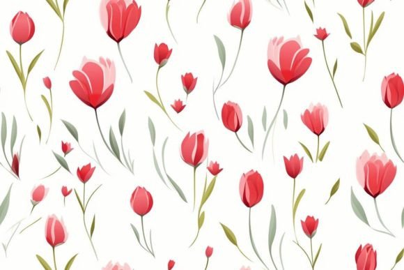 Textile design Floral wallpaper