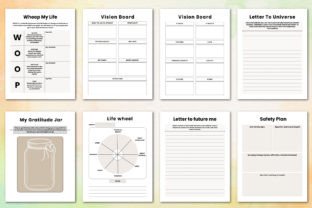 2024-2025 Vision Board Planner Graphic by KDP GRAVITY · Creative Fabrica