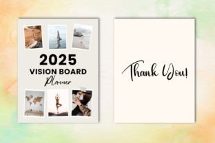 2025 Vision Board Planner Graphic by KDP GRAVITY · Creative Fabrica