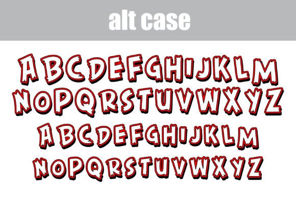 Angry Slingshots Font PNG with transparent background - Preview 6