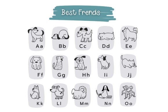 Best Friends Doodles Font - Preview 1