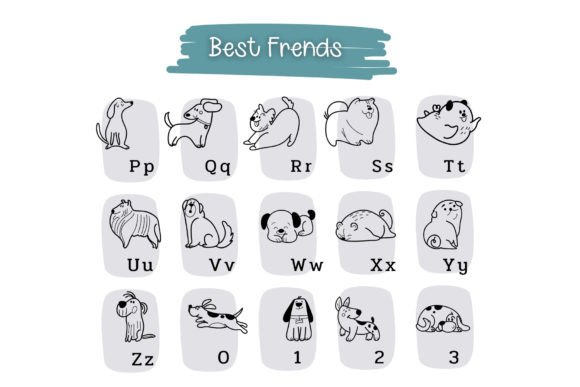 Best Friends Doodles Font - Preview 2