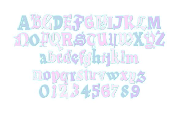 Bubblegum Fairytale Font - Preview 1