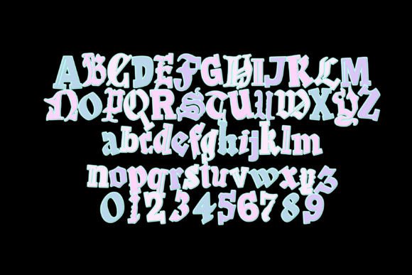 Bubblegum Fairytale Font - Preview 2