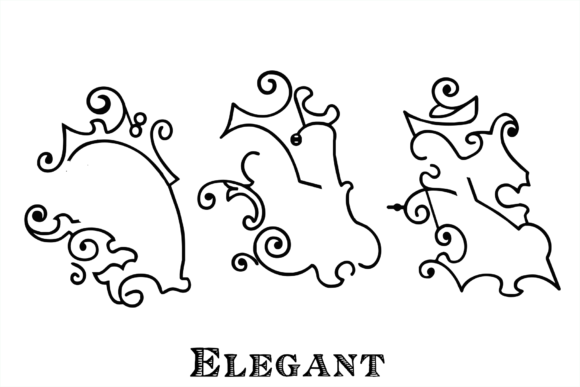 Centennial Ornaments Font - Preview 1