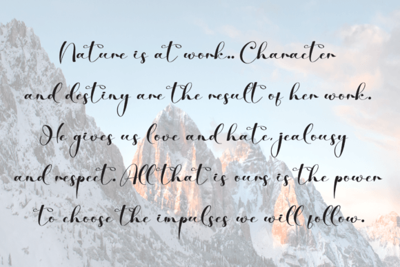 Drawing Font - Preview 5