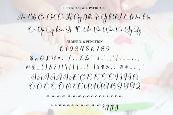 Drawing Font - Preview 6