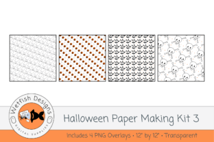 Halloween Paper Making Kit 3 Graphic by Wetfish Designs · Creative Fabrica