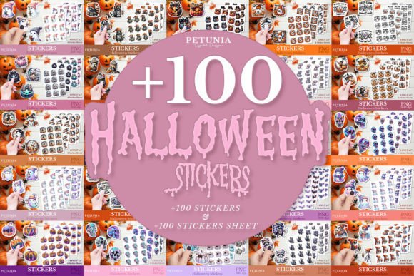 Halloween Stickers Mega Bundle