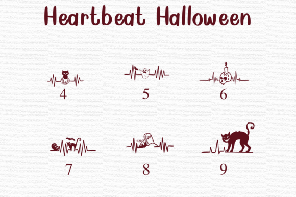 Heartbeat Halloween Font - Preview 3