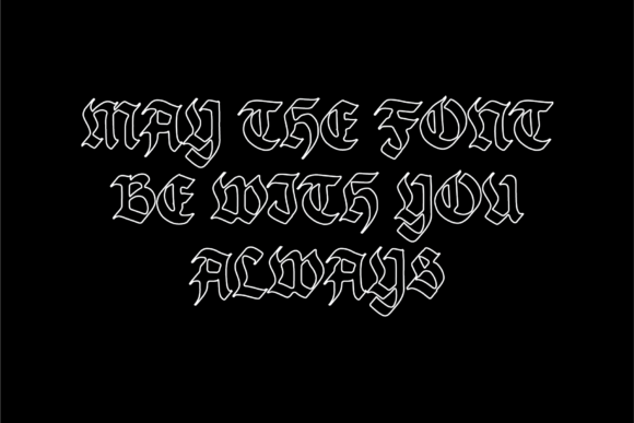 Inkspell Font PNG with transparent background - Preview 2