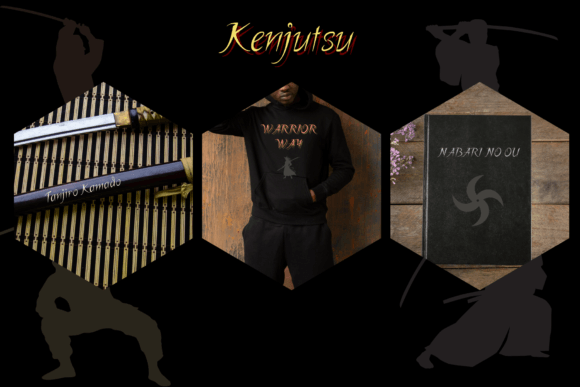 Katana Blade Font PNG with transparent background - Preview 4