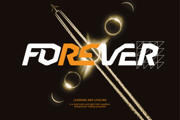 Learning and Leveling Font PNG with transparent background - Preview 4