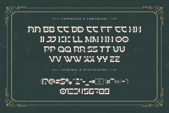 Nortman Font PNG with transparent background - Preview 4