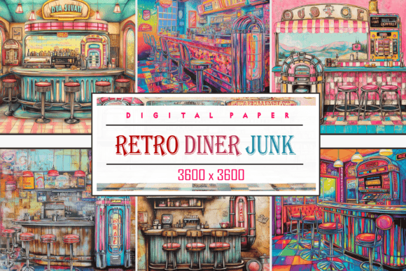 Retro Diner Junk Journal