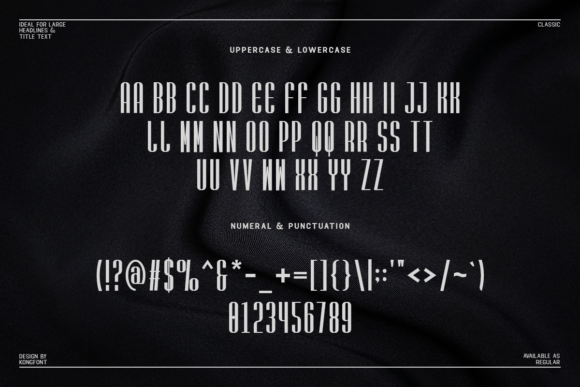 Sereena Font font preview - 3