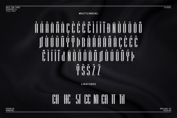 Sereena Font font preview - 4