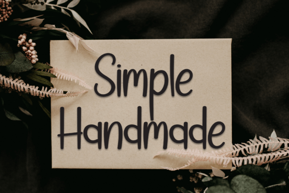 Simple Spooky Font PNG with transparent background - Preview 4