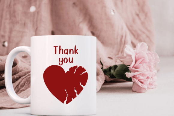 Singles Day Heart Font PNG with transparent background - Preview 6