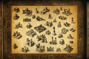 Sketch Style Fantasy Map Maker Kit Graphic by Alavays · Creative Fabrica