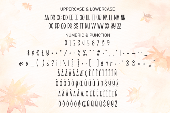 Autumn Font - Preview 6