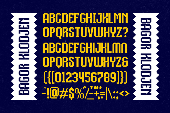 Bagor Klodjen Font - Preview 4