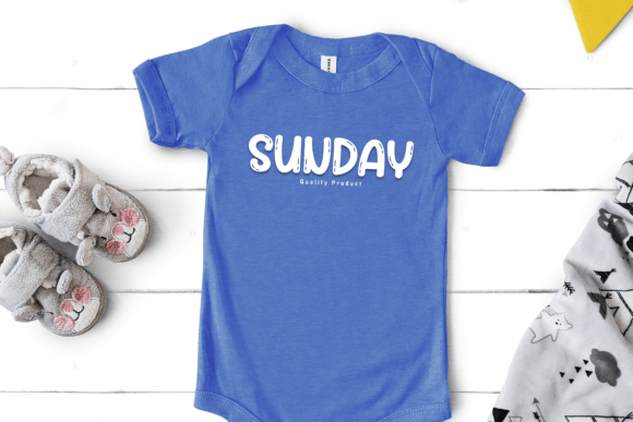 Bubble Rainbow Font - Preview 1