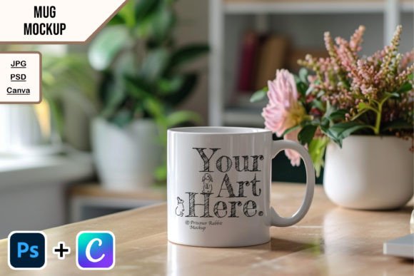 Canva Mug Mockup Easy Drag and Drop