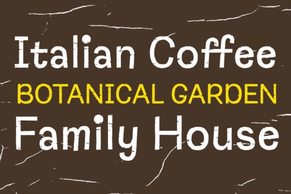 Capybara Rough Font - Preview 1