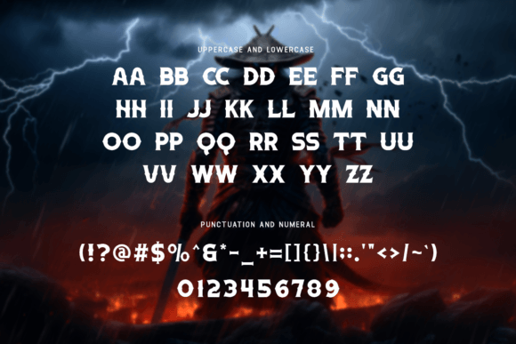 Casthalia Font - Preview 3