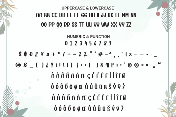 Christmas Greeting Font - Preview 6