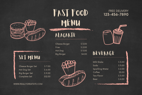 Food Font - Preview 4