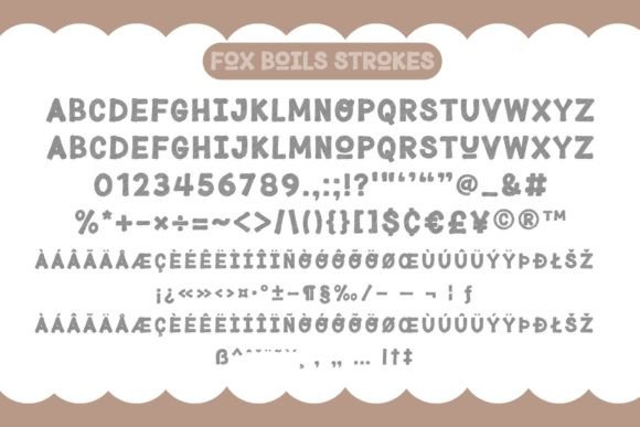 Fox Boils Font - Preview 6