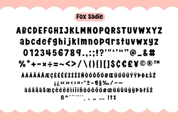 Fox Sadie Font - Preview 5