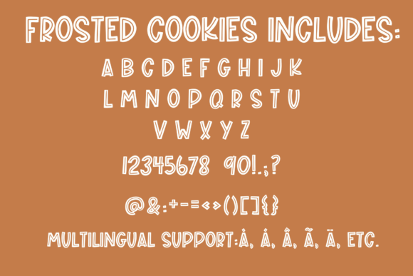 Frosted Cookies Font - Preview 3