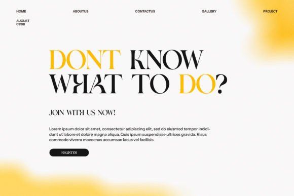 Garnes Font - Preview 1