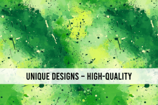 Green Splatter Pattern Green Splatter Seamless Pattern Artwork Graphic by Canvas Elegance ...