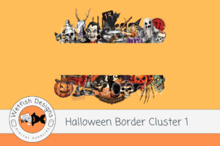 Halloween PNG Border 1 Graphic by Wetfish Designs · Creative Fabrica