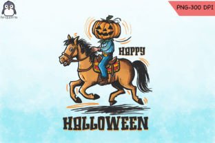 Halloween Western Country Cowboy PNG Graphic by Penguprints · Creative ...