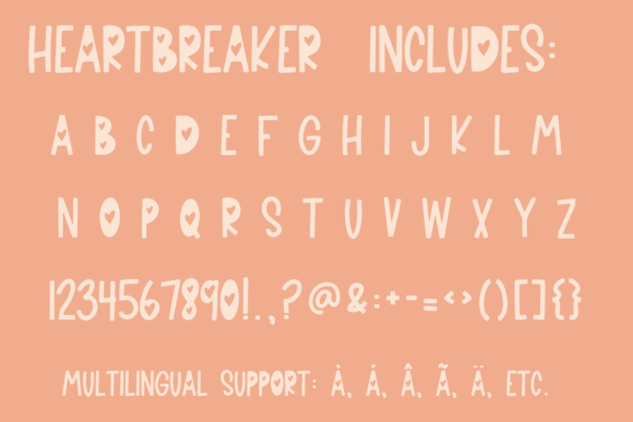 Heartbreaker Font - Preview 3