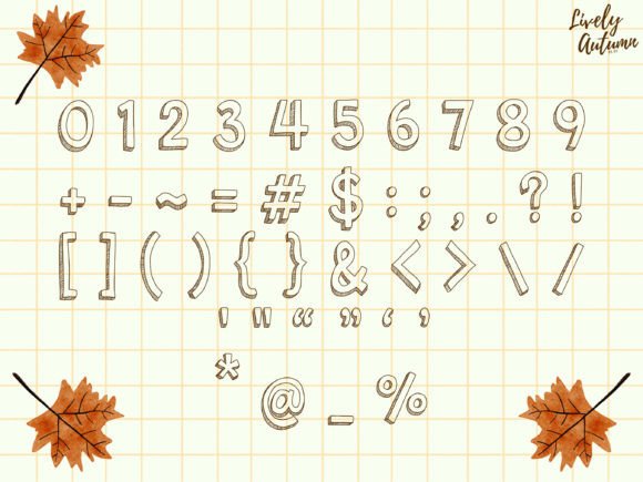 Maple Font PNG with transparent background - Preview 2
