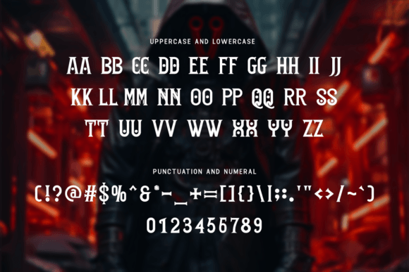 Megatron Font PNG with transparent background - Preview 3