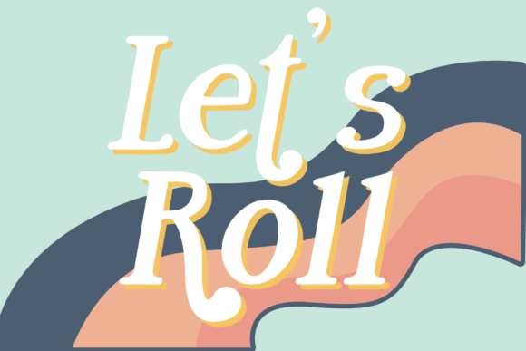 Roller Derby Font PNG with transparent background - Preview 2