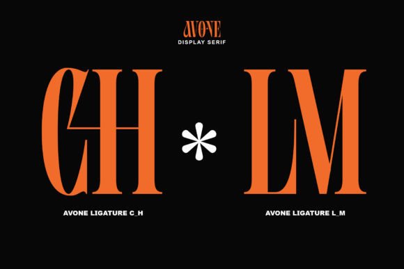 Avone Font - Preview 3